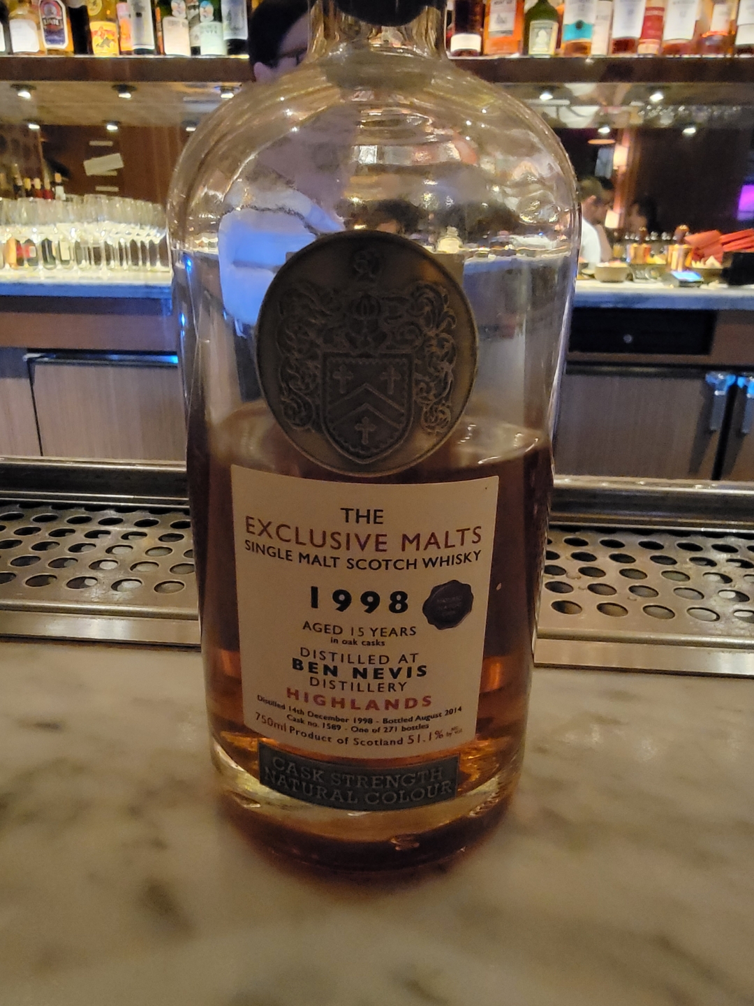 BEN NEVIS yo - 1998 The Exclusive Malts Port Cask Strength