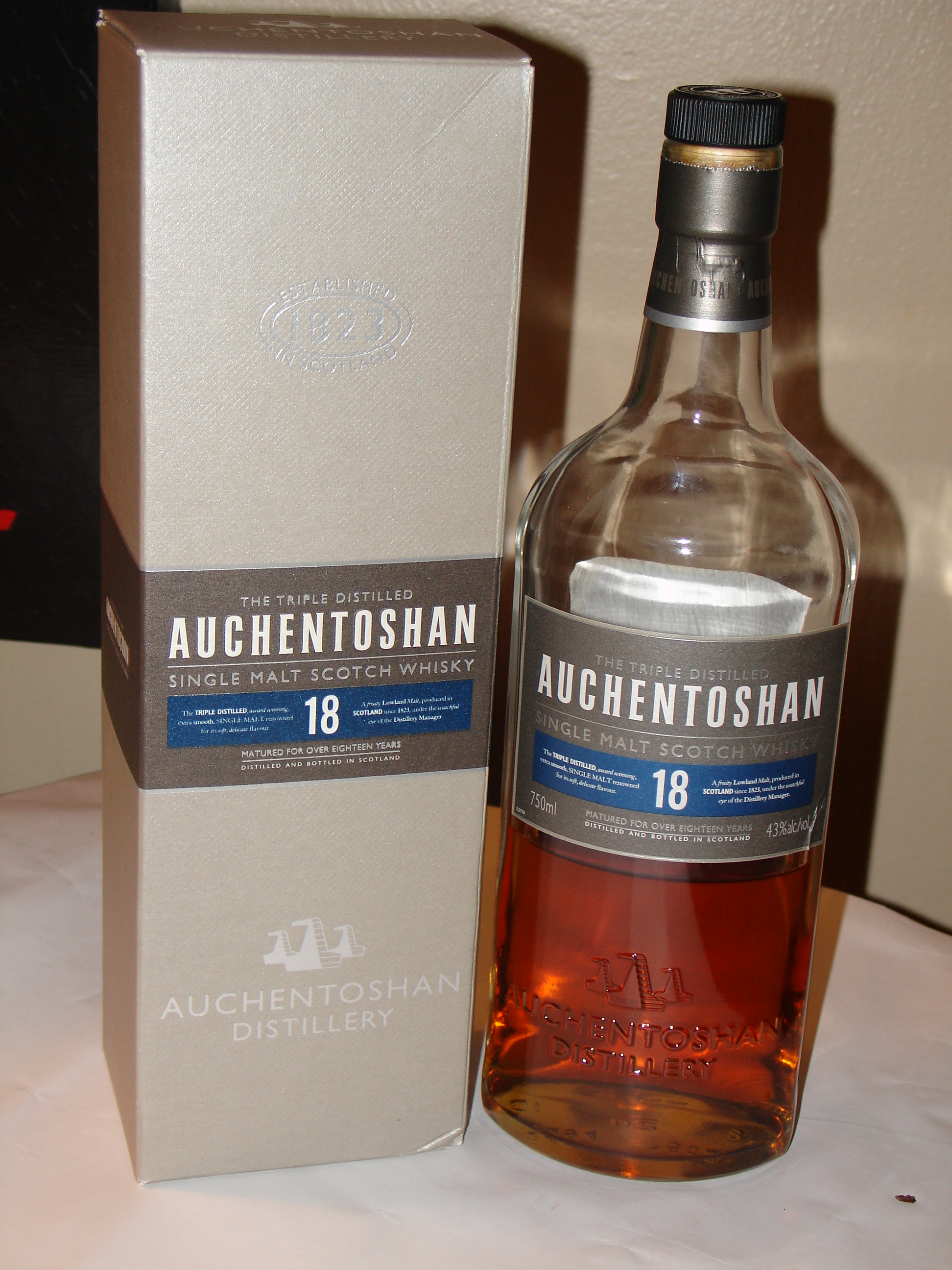 AUCHENTOSHAN yo