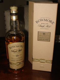 BOWMORE Limited edition vintage 1989